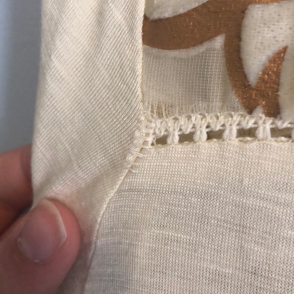 Gold Anthropology Top - Picture 6 of 6